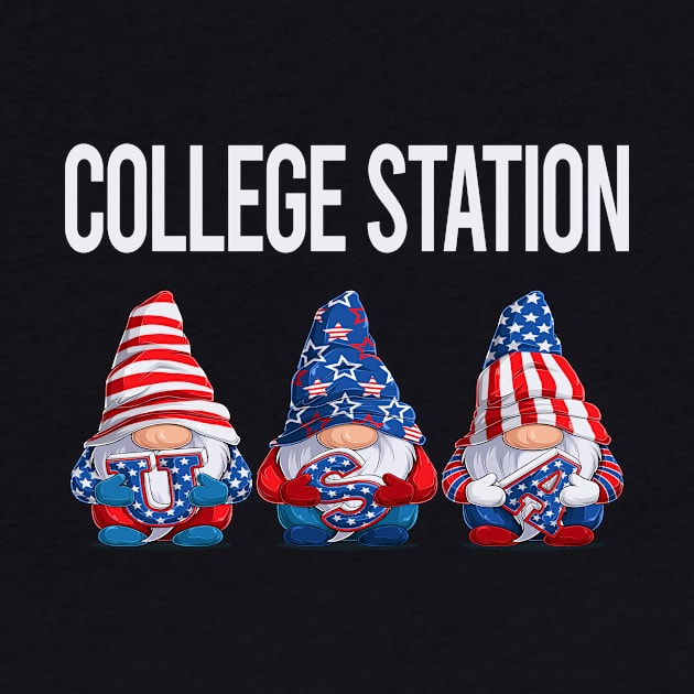 Happy USA College Station by flaskoverhand